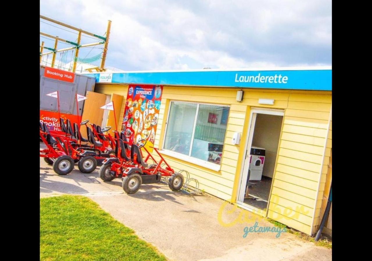 Mp768 - Camber Sands Holiday Park - Huge Lodge - Small Dog Friendly - Sleeps 8 Eksteriør bilde